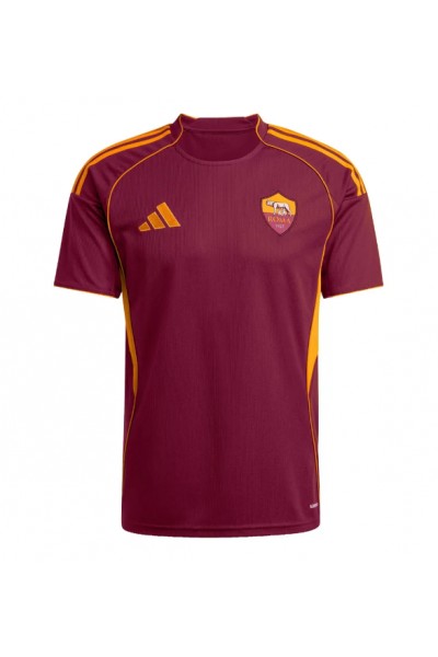 AS Roma Gianluca Mancini #23 Jalkapallovaatteet Kotipaita 2025-26 Lyhythihainen AS Roma Gianluca Mancini #23 Jalkapallovaatteet Kotipaita 2025-26 Lyhythihainen